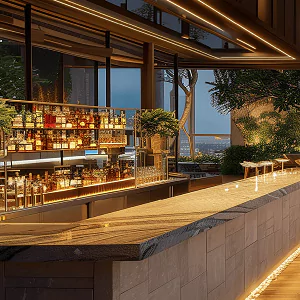 Ganga Realty Sector 90 Amenities - Bar & Restaurant